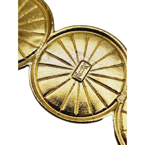 Vintage YSL Yves St. Laurent Pearl Brooch (A1218) - Picture 5 of 5